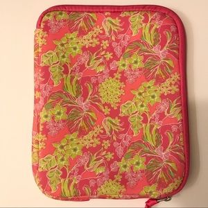 Lilly Pulitzer Pink & Green Floral Tablet Case